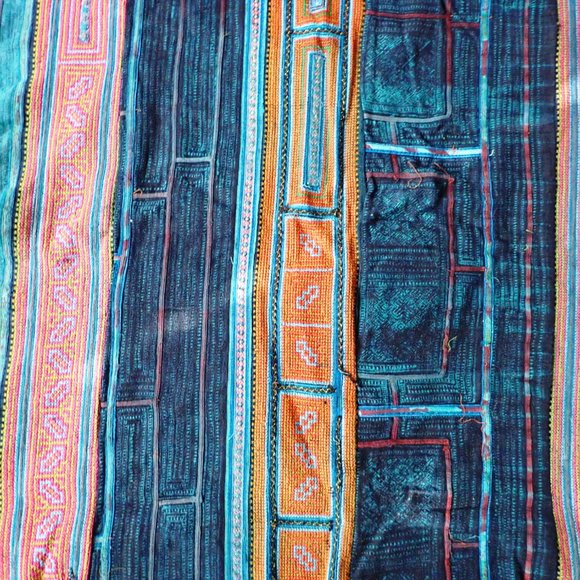 Handmade Quilt from Northern Vietnam - Picture 3 of 5